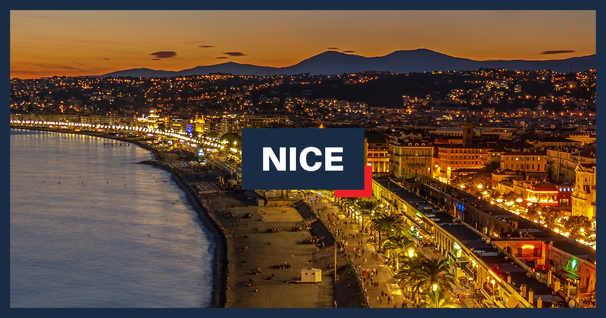Nice vue de Nuit