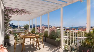 Programme Neuf LES TERRASSES MARINES Marseille 16ème